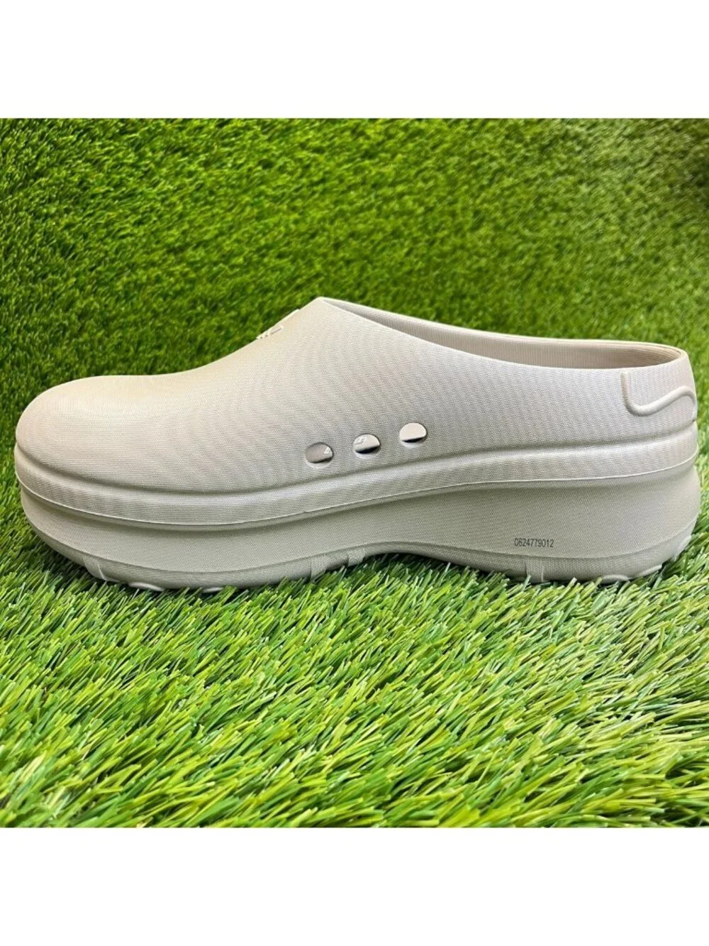 Adidas Adifom Stan Smith Mens Size 10 Beige Casual Platform Slip On Mule Shoes